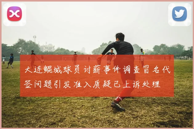 大连鲲城球员讨薪事件调查冒名代签问题引发准入质疑已上诉处理